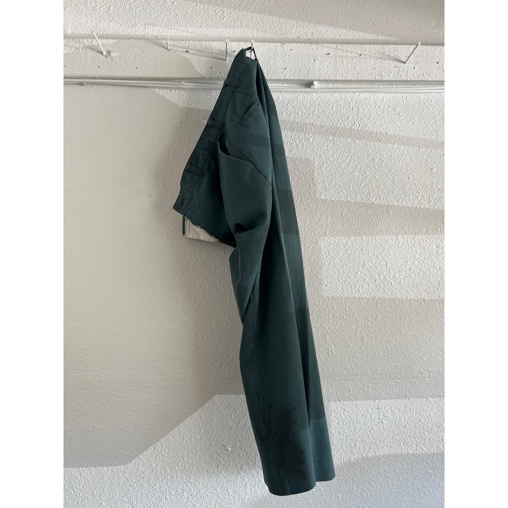 Red Kap Men's Work Pants Spruce Green Distressed Faded 33x30